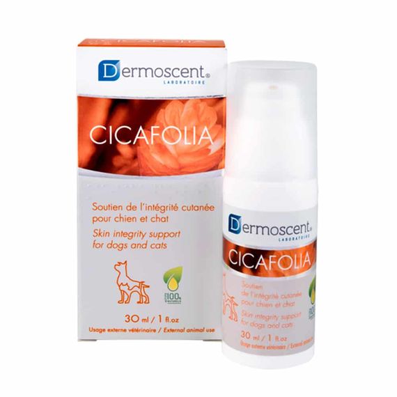 Гель-эмульсия для восстановления кожи у кошек и собак Dermoscent Cicafolia 30 мл