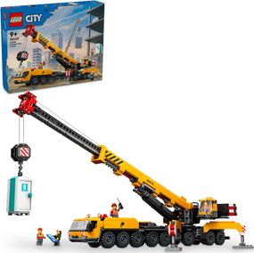 Конструктор LEGO City Жовтий пересувний будівельний кран 60409