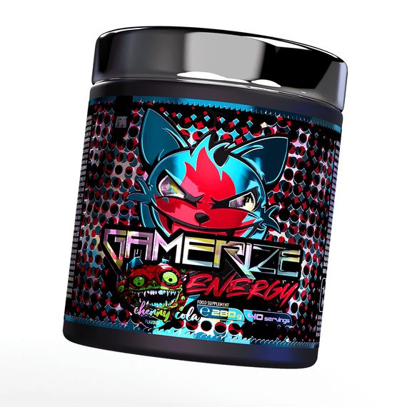 Передтренувальна добавка для енергії Fitness Authority Gamerize Energy 280 g (Cherry Cola)