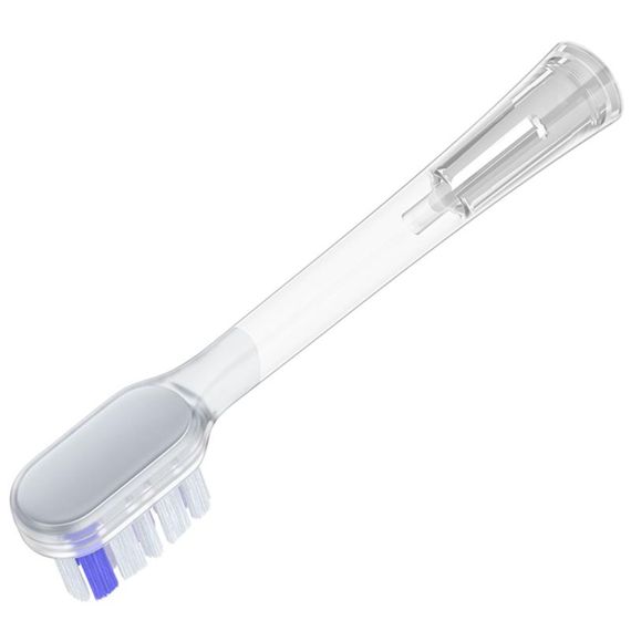 Сменные насадки для электрической зубной щетки Hoco HP64 Acoustic (2шт) Transparent | Зображення 2