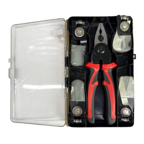 Багатофункціональні плоскогубці 5 в 1 зі змінними насадками у кейсі / Набір інструментів 8029
