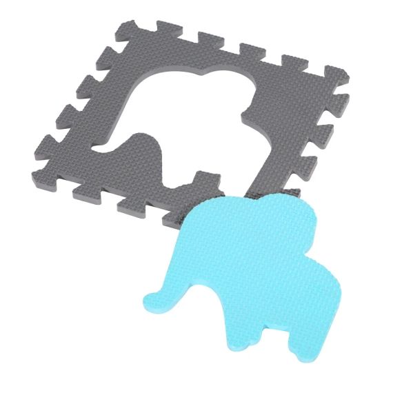 Детский пенопластовый коврик-пазл NILS FUN 36 элементов с бортиками | Зображення 7