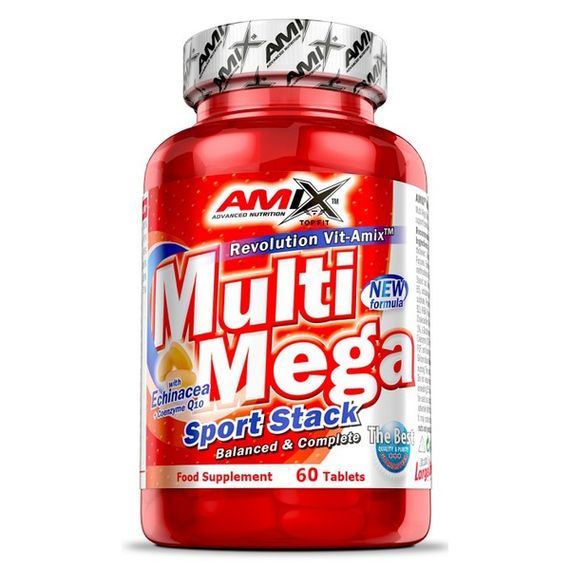 Вітамінно-мінеральний комплекс для спорту Amix Nutrition MultiMega Stack 60 Tabs