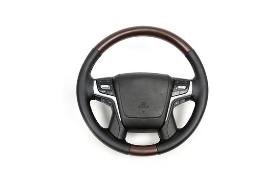 Кермо в зборі (темне дерево) для Toyota Land Cruiser 200 | Зображення 2