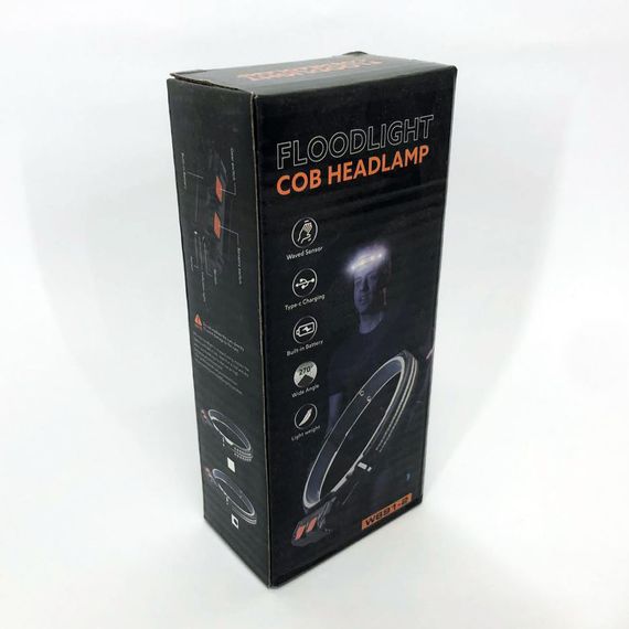 Надпотужний налобний ліхтар BL-W691-2COB, Налобний ліхтар з usb зарядкою на голову для бігу PY-81 | Зображення 3