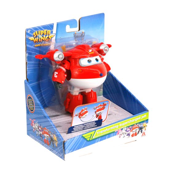 Игровая фигурка-трансформер Super Wings Transforming-Supercharge Jett, Джетт (EU740283) | Зображення 5