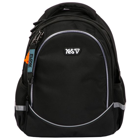 Шкільний рюкзак YES S-116М Just Black 550377 18 л | Зображення 1