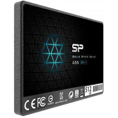 Накопичувач SSD 2.5" 512GB Silicon Power (SP512GBSS3A55S25) | Зображення 1