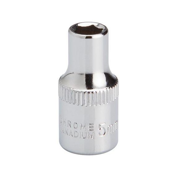 Головка шестигранна STORM 1/4", 5 мм, Cr-V INTERTOOL ET-0434 | Зображення 1