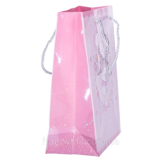 Набір подарункових пакетів з паперу 12 (шт) Hello Kitty 19×9.5×24.5 (см) Рожевий HP-10359-11P | Зображення 1
