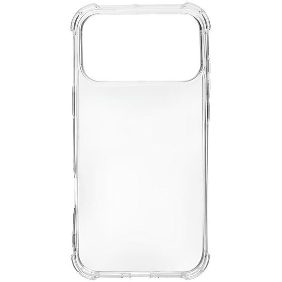 TPU чохол GETMAN Ease logo посилені кути для Apple iPhone 17 Pro Max (6.9") Безбарвний (прозорий) | Зображення 1