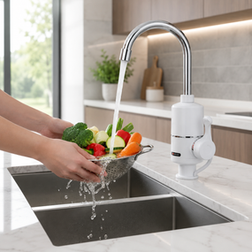 Водонагрівач Delimano WATER HEATER RX-004 / Кран-водонагрівач на нижнє підключення