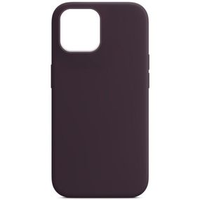 Чехол Silicone Case Full Protective (AA) NO LOGO для Apple iPhone 12 Pro / 12 (6.1") Фиолетовый / Elderberry