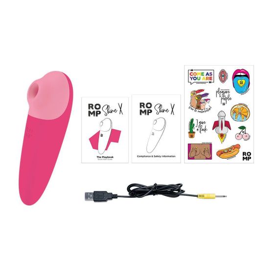 Вакуумний кліторальний стимулятор Romp Shine X sexstyle | Зображення 14