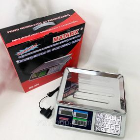 Електронні ваги для торгівлі з показником 50кг Matarix MX-414, Ваги для торгівлі з дисплеєм NZ-51