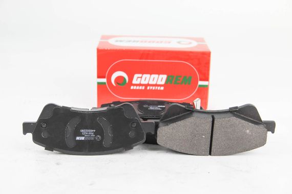 Колодки передні гальмівні Toyota Auris 07-12 (bosch) (150,8x62,5x19,5), GOODREM (RM1423) | Зображення 1