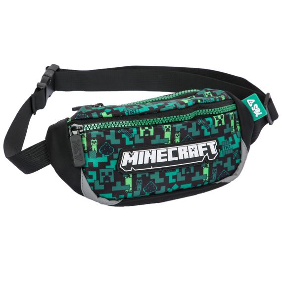 Сумка-бананка YES SP-34 Minecraft Team 550151 6х9.5х23 см