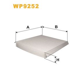 Фильтр салона Wixfiltron WP9252
