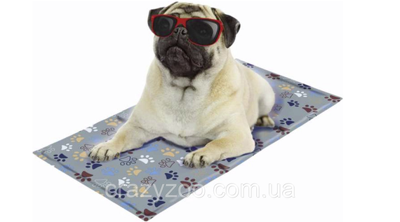 Охлаждающий коврик для собак и котов Nobby Lissi Cooling Mat Серый XS 40x30 см 62265 | Зображення 1