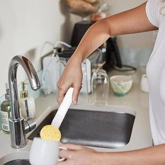 Щітка для посуду 3 насадки з довгою ручкою E145