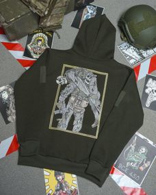 Худі CELEO на флісі Paramedic олива ВТ7993