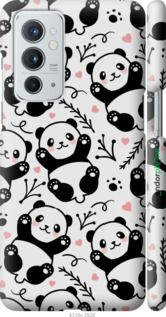 Чохол на OnePlus 9RT Панди "4318m-2520-2448"