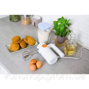 Міксер ручний для змішування і збивання MAGIO MG-232, Надійний ручний міксер для кухні RU-78