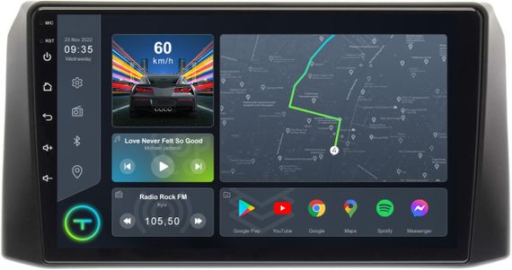 Штатна магнітола Torssen UAZ Patriot F9232 4G Carplay DSP
