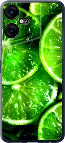 Чохол на Tecno POVA NEO 3 Зелені часточки лимона "852u-3140-2448"