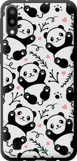 Чохол на Samsung Galaxy M10 Панди "4318b-1661-2448"