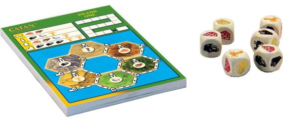Настільна гра Catan. Dice Game (Колонізатори. Гра на кубиках) | Зображення 1