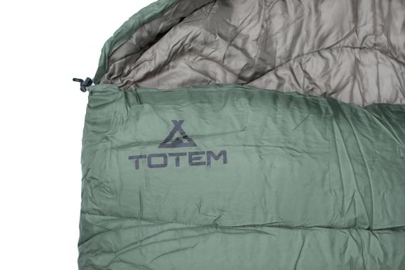 Спальний мішок Totem Fisherman ковдра з капюш лівий olive 190/73 UTTS-012-L | Зображення 3