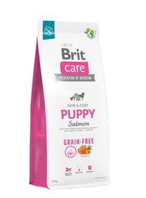 Корм Brit Care Grain Free Puppy Salmon сухий беззерновий з лососем для щенят малих і середніх порід 12 кг