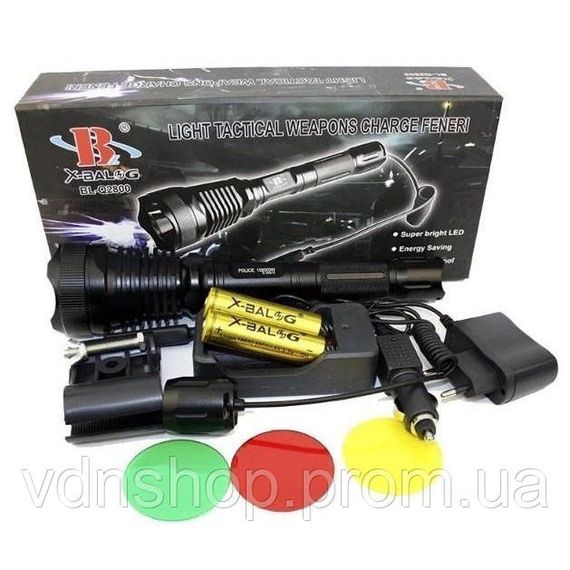 Ліхтарик на USB зарядкою для дому Police Q2800-T6, Пило-вологозахищений ліхтарик, Пилозахищений ліхтар PX-93 | Зображення 3