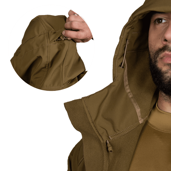 Куртка Stalker SoftShell Койот (7346), XXXL | Зображення 5