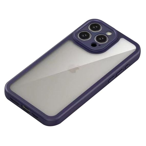 TPU чехол Transparent + Colour 1,5mm для Apple iPhone 16 Pro Max (6.9") | Зображення 2
