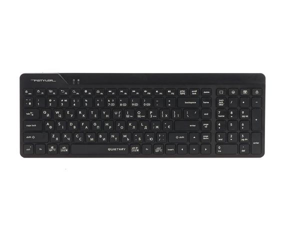 Клавіатура бездротова A4Tech Fstyler FBK23 AS, колір чорний