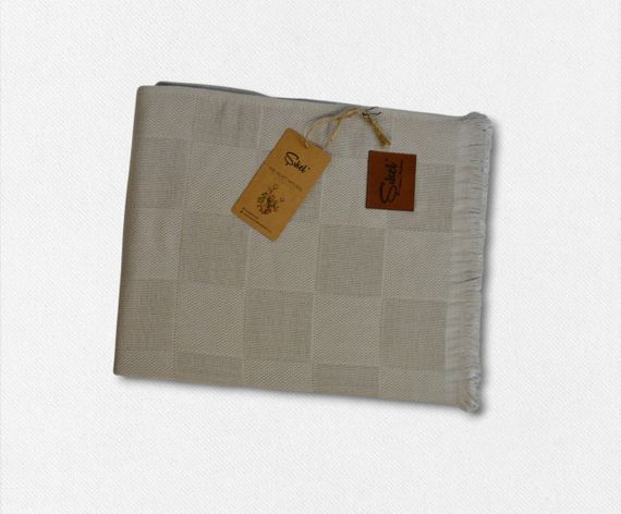 Вафельное покрывало Sikel 210×240 см. Elegan Kahve | Зображення 3