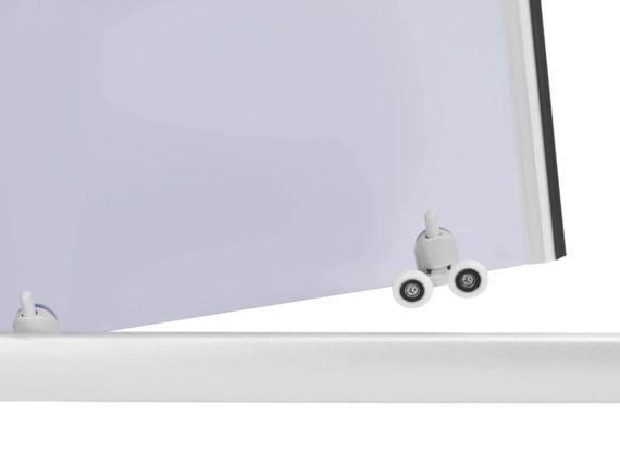 Набір Lidz Душова кабіна Wawel SC80x80.SAT.LOW.GR, квадратна, скло тоноване 4 мм + Душовий піддон Kapielka ST80x80x14 | Зображення 7