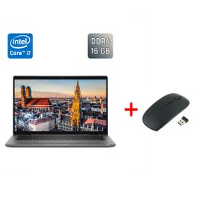 Ультрабук Б-клас Dell Latitude 7430 / 14" (1920x1080) IPS / Intel Core i7-1265U (10 (12) ядер по 3.6 - 4.8 GHz) / 16 GB DDR4 / 480 GB SSD / Intel Iris Xe Graphics / WebCam / TouchID / Windows 11 б/в + Подарунок Бездротова миша / USB