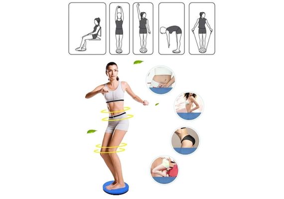 Диск здоров'я EasyFit Waist Twisting фіолетовий (EF-1426-V) | Зображення 1