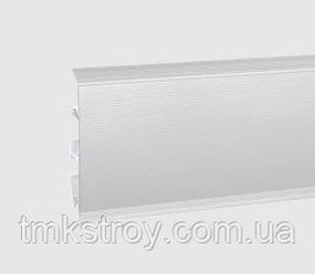 Плинтус Korner EVO (Nova 70) Алюминий  25-70-0-002