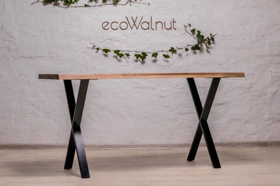 Ореховый стол EcoWalnut с живыми краями в размере L | Зображення 2
