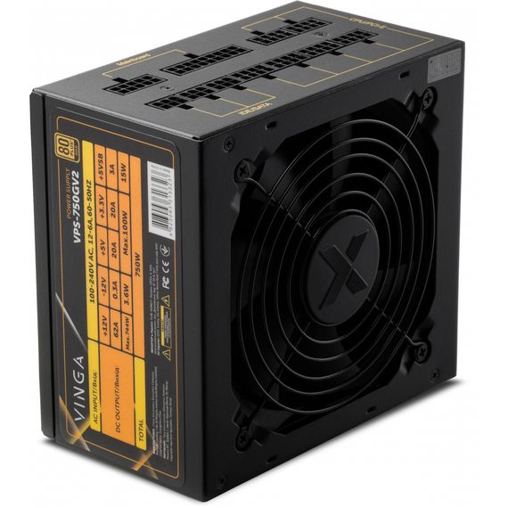 Блок живлення Vinga 750W (VPS-750GV2) | Зображення 2