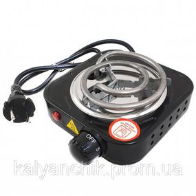 Електроплита Hot plate одноконфорочная чорна 4193