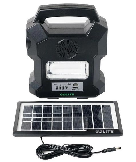 Сонячна станція з потужним акумулятором і FM-радіо GDLite GD-1000A (46519-GD-1000A_1008) | Зображення 2