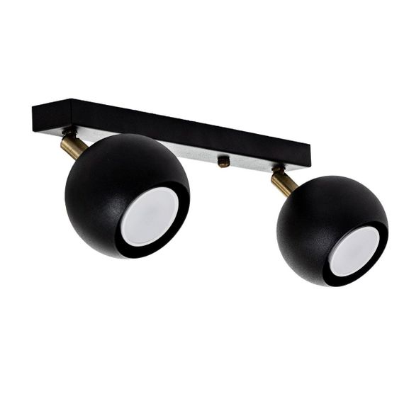 Світильник стельовий (спот) Bowl GU10 902 Чорний, Atmolight