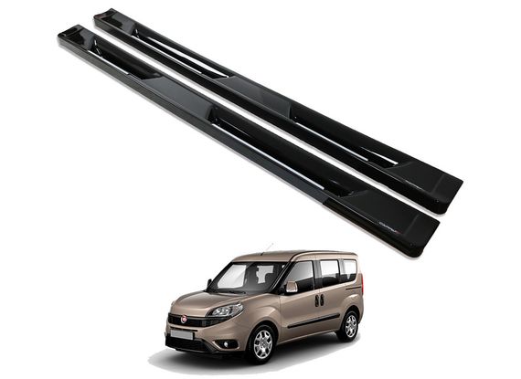 Бокові пороги Sorento тип (EuroCap) для Opel Combo 2012-2018 рр | Зображення 8