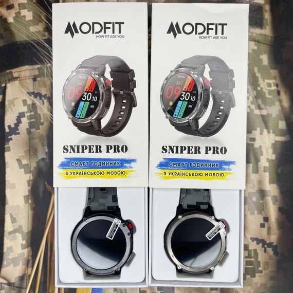 Розумний годинник Modfit Sniper Pro All Black 41 мм. | Зображення 9