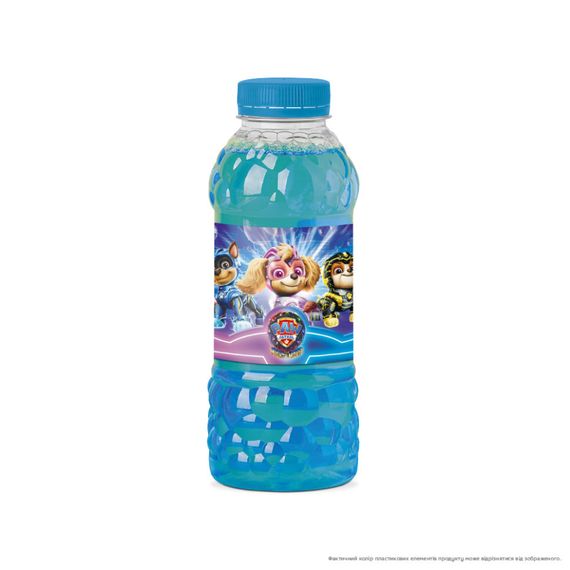 Мильні бульбашки "Mega Bubbles з тарілкою Paw Patrol Могутні герої" 200514, 450 мл
